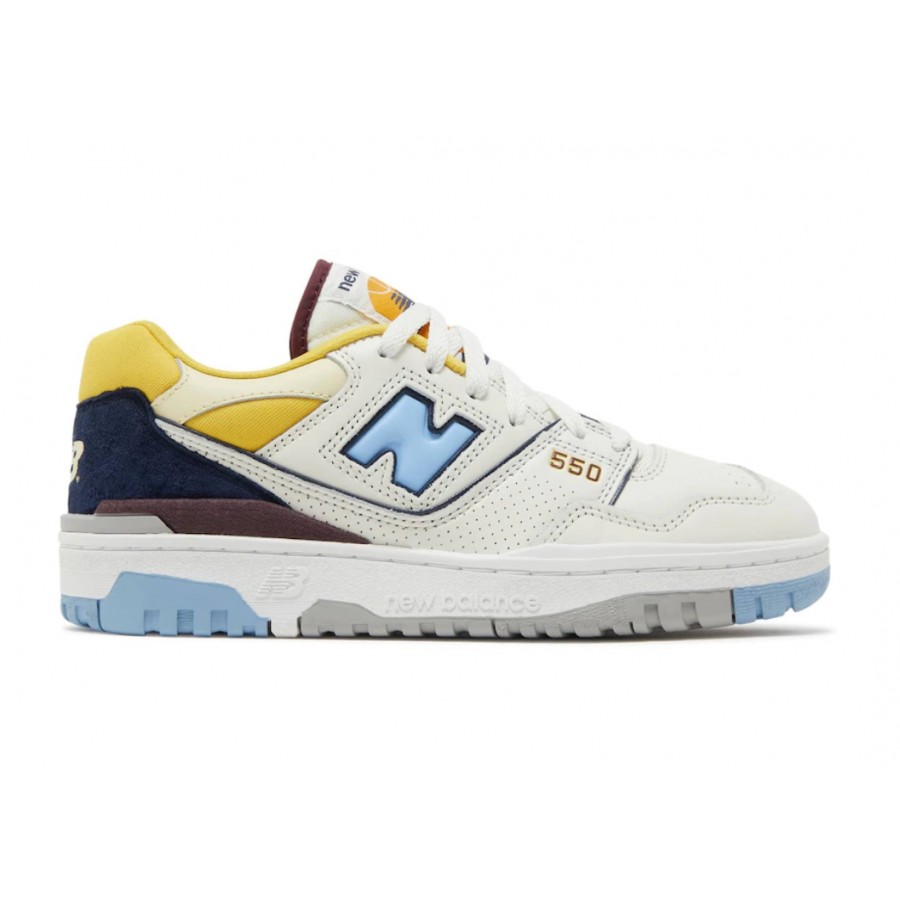 New balance 550 store uomo giallo