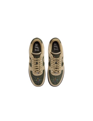 Air Force 1 verde con borchie