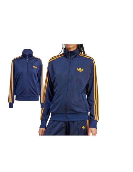 Tuta adidas blu/arancio