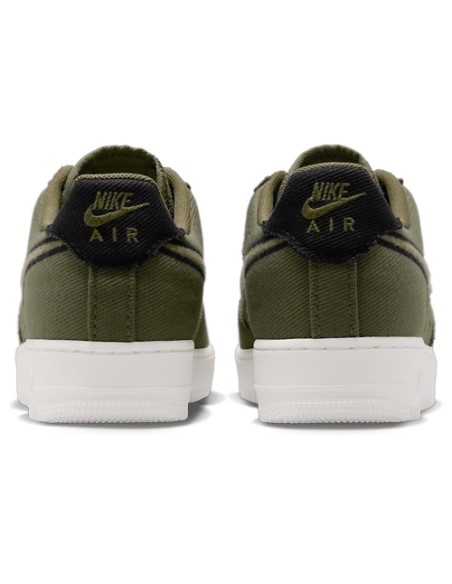 Nike Air Force 1 canvas verde
