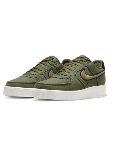 Nike Air Force 1 canvas verde