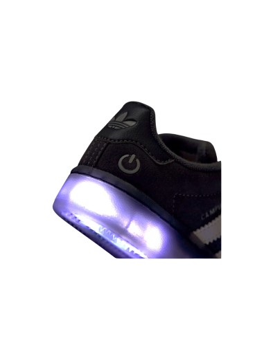 Campus grigia con luci a led