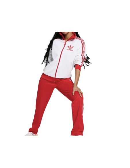 Tuta Adidas rossa e bianca