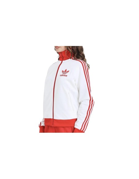 Tuta Adidas rossa e bianca