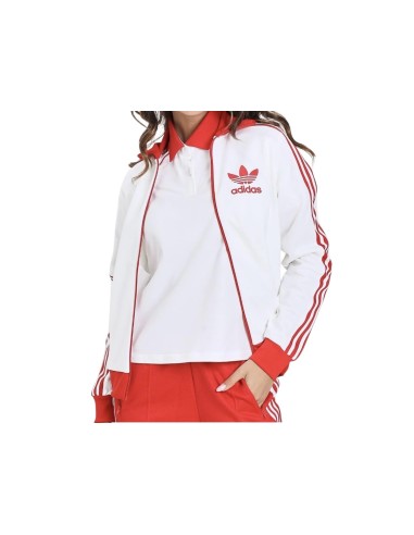 Tuta Adidas rossa e bianca
