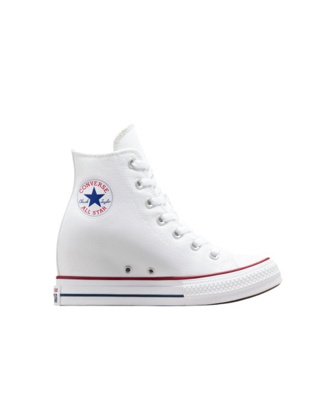 Converse Bianca con zeppa