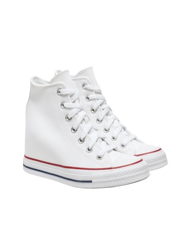 Converse Bianca con zeppa