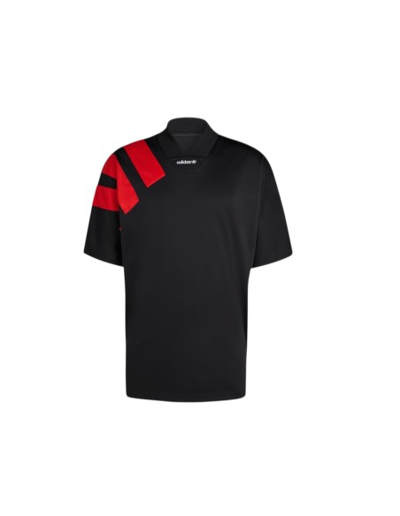 Completo Adidas nero/rosso