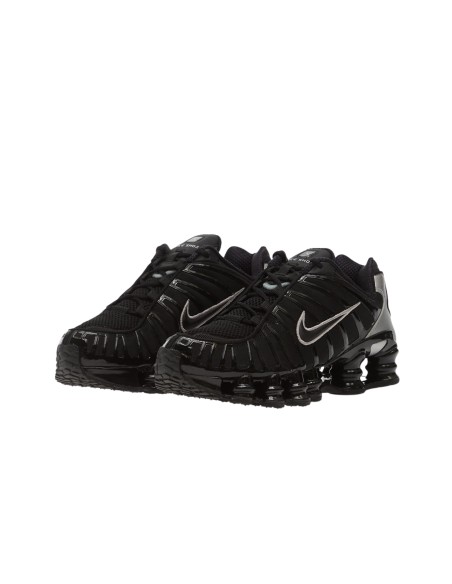 nike shox tl black/white