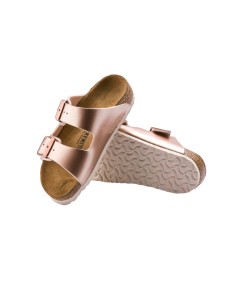 Birkenstock metallic rose 2